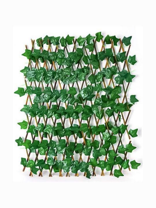 Artificial Foliage in Trellis Ivy 1.2x1.2m Ivy 120cm Green Plastic