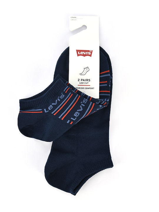 Levi's Bărbați Șosete Albastre 2Pachet
