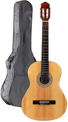 Sevilla Κλασική Κιθάρα 4/4 με Θήκη STAGG STB-1 C Natural