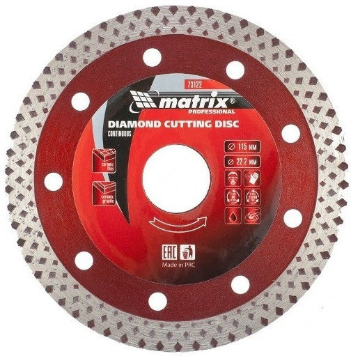 MTX Disc de tăiere Materiale de construcție 115mm