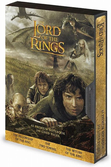 Pyramid International The Lord Of The Rings VHS Notizbuch A5 Geregelt