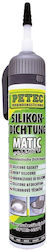 Petec Silikon-Dichtungsmittel Hohe Temperatur Schwarz 70ml 1Stück