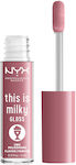 Nyx Professional Makeup This Is Milky Lip Gloss 11 Ube Milkshake 4ml