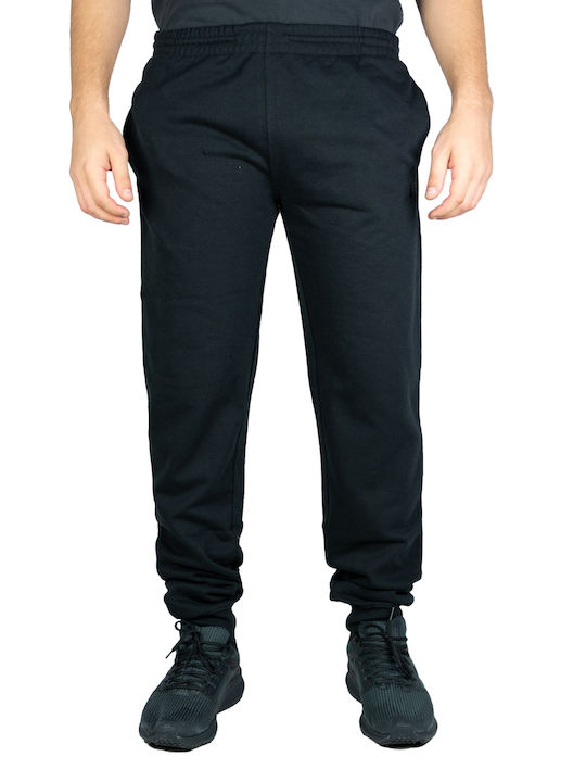 Sweatpants with Elastic Black