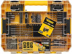 Dewalt Set of 85 Drills with Cylindrical Shank for Masonry και Metal