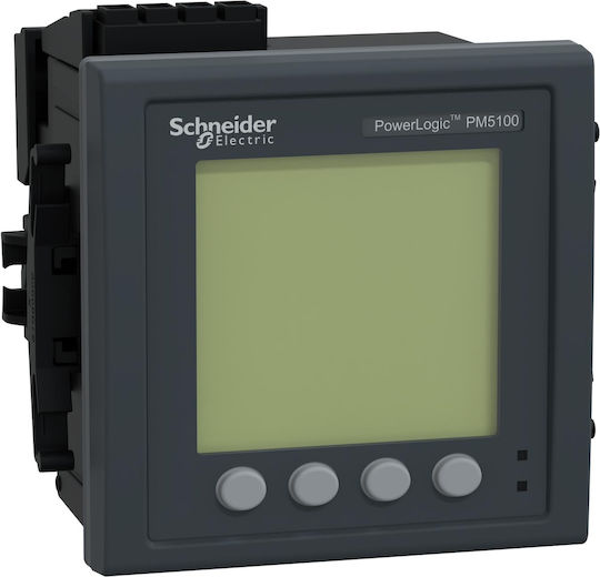 Schneider Electric Енергиен Анализатор На Електрически Табло Дигитален Врата Вграден Трифазен Модбус METSEPM5111