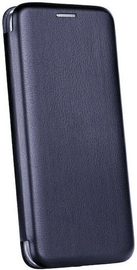 Elegance Book Piele artificială Albastru (Galaxy A33 5G)