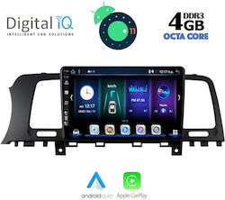 Digital IQ Car-Audiosystem für Nissan Murano / Micra Murano 2007-2014 (Bluetooth/USB/AUX/WiFi/GPS/Apple-Carplay) mit Touchscreen 9"