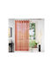 Douceur d'Intérieur Κουρτίνα με Τρουκς Tisse Linka Terracotta Orange 140x240εκ.