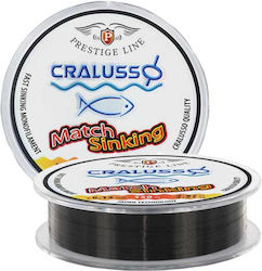 Cralusso Prestige Sinking Πετονιά Μαύρη 150m / 0.2mm