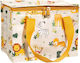 Sass & Belle Savannah Safari Schulische Isothermische Hand-Lunch-Tasche Gelb 21 x 12 x 15cm