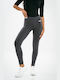 Bodymove Frauen Lang Leggings Gray