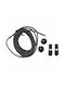 Marbet 51411200 Shoelaces Elastic Black 2pcs 120cm