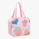 Bartuggi School Insulated Hand Lunch Bag Pink 22 x 13 x 26cm