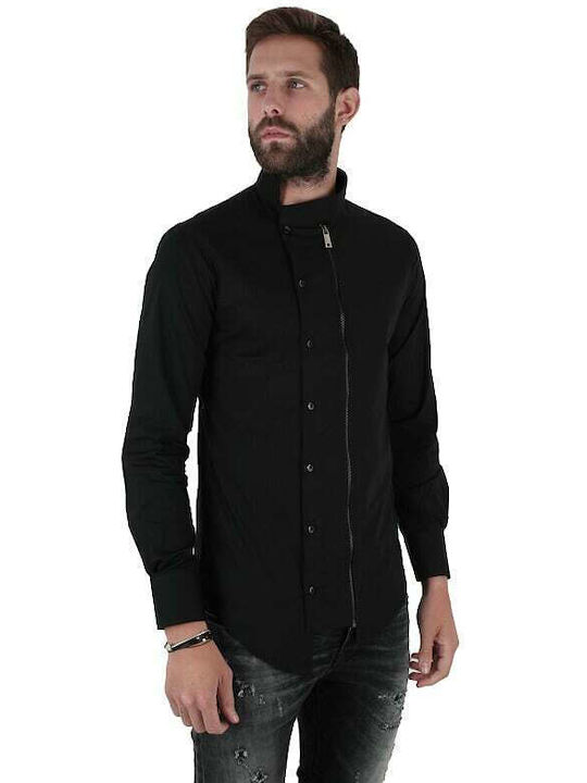 Stefan Fashion Μακρυμάνικo Βαμβακερό Πουκάμισο ...