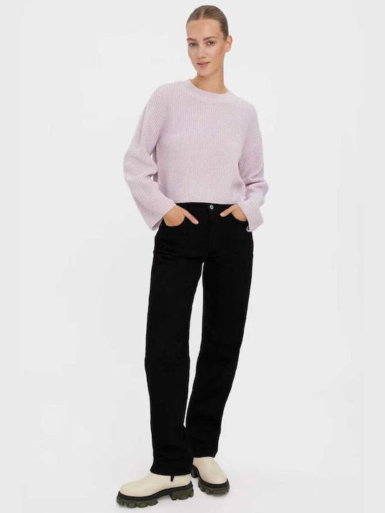 Vero Moda Women's Long Sleeve Pullover Lavender Fog