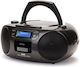 Aiwa Portable Radio-CD Player BBTC-660DAB Equipped with CD Black