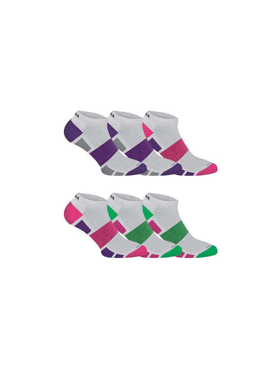 GSA Hydro Αθλητικές Κάλτσες Πολύχρωμες 6 Ζεύγη