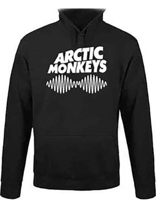Arctic Monkeys - Pegasus Sweatshirt mit Kapuze in schwarzer Farbe