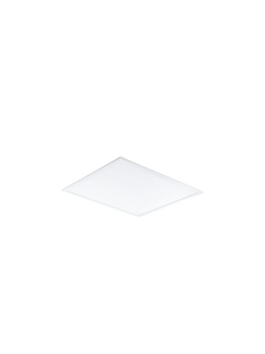 Philips Ledinaire Square Recessed LED Panel 44W with Natural White Light 4000K 60x60cm