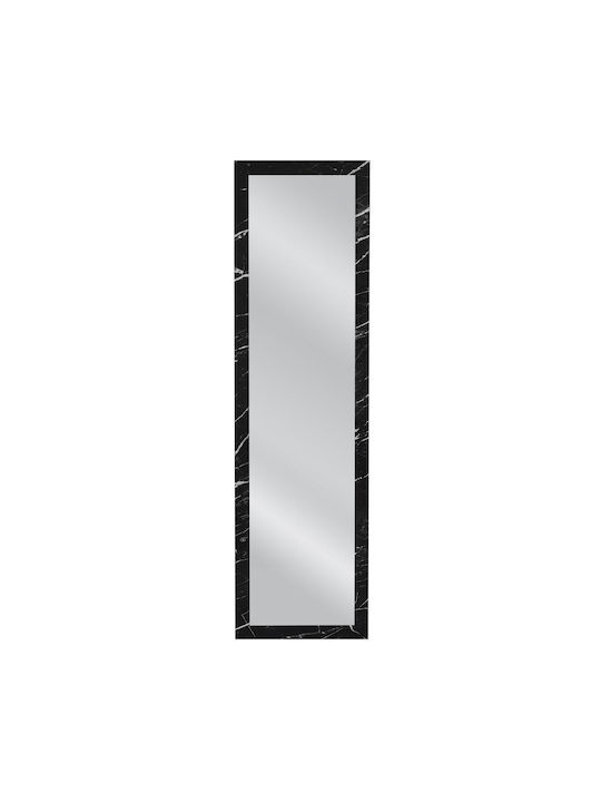 Bhavith Καθρέπτης Τοίχου Ολόσωμος με Μαύρο Πλαστικό Πλαίσιο 160x45cm