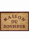 Douceur d'Intérieur Πατάκι Εισόδου από Κοκοφοίνικα Bonheur Μπεζ 40x60εκ.