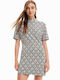 Karen Sommer Mini Gestricktes Blumen Kleid