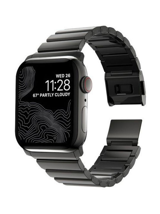 Nomad Steel Band V2 Strap Black (Apple Watch 44/45/46mm/Ultra 49mm)