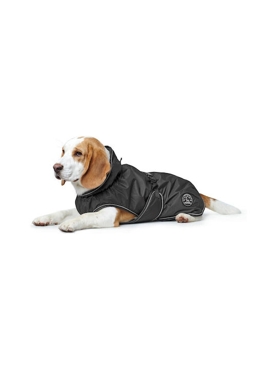 Hunter Norton 360 Uppsala Hundemantel Wasserdicht Schwarz mit Rückenlänge 40 cm.
