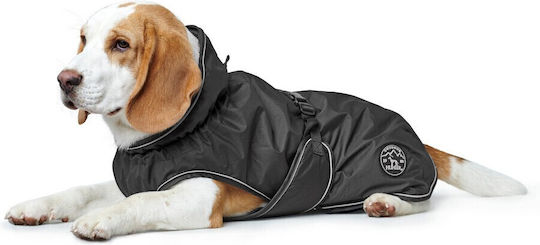 Hunter Norton 360 Uppsala Hundemantel Wasserdicht Schwarz mit Rückenlänge 35 cm.