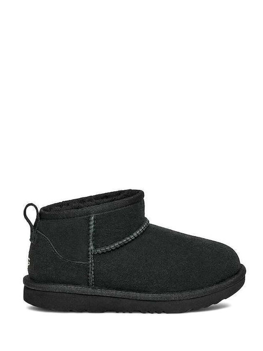 UGG 1130750 Suede Kids Boots Black