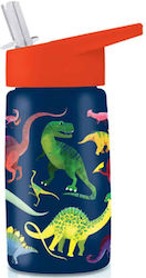Crocodile Creek Μπουκάλι Νερού Πολύχρωμο Δεινόσαυρος 450ml