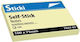 Sticki Haftnotizen im Würfel 100 Blätter Gelb 7.5x10Stück Sticki