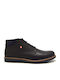 Leather Black Men's Boots Anatomical