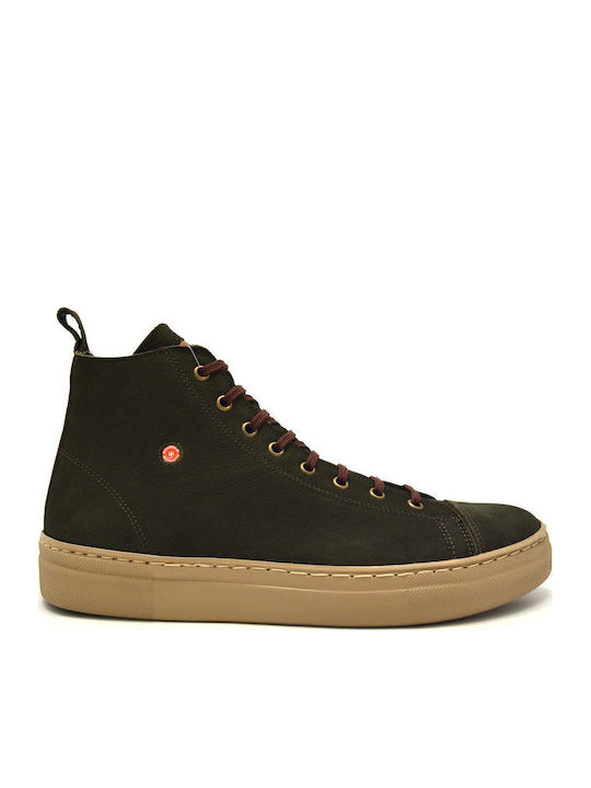 Robinson Suede Χακί Ανδρικά Μποτάκια