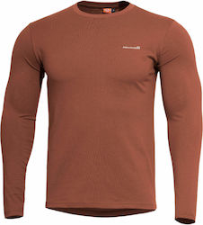 Pentagon Blouse Maroon Red