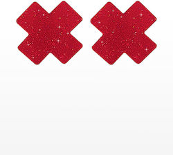 Taboom Nipple X Covers Red