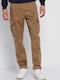 Trousers Cargo Elastic in Regular Fit Cigar
