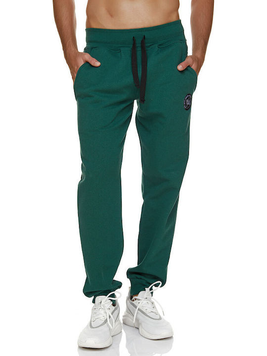 Bodymove Sweatpants with Elastic Dark Green