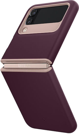 Caseology Nano Pop Задна корица Силикон Burgundy Bean (Galaxy Z Flip4)
