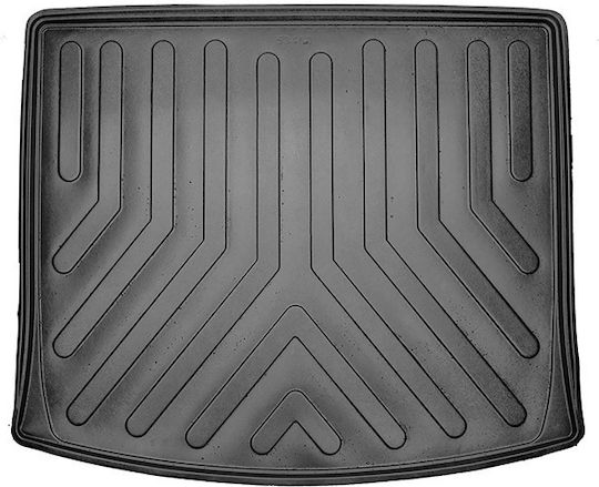 Rizline Kofferraummatten Wannenartig 1Stück aus Gummi für Jeep Cherokee 2014 Schwarz