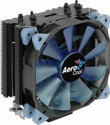 Aerocool Verkho 4 Dark Ψύκτρα Επεξεργαστή για Socket AM4/115x Μπλε