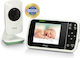 Alecto Ενδοεπικοινωνία Μωρού με Κάμερα & Οθόνη 3.5" με Αμφίδρομη Επικοινωνία & Νανουρίσματα