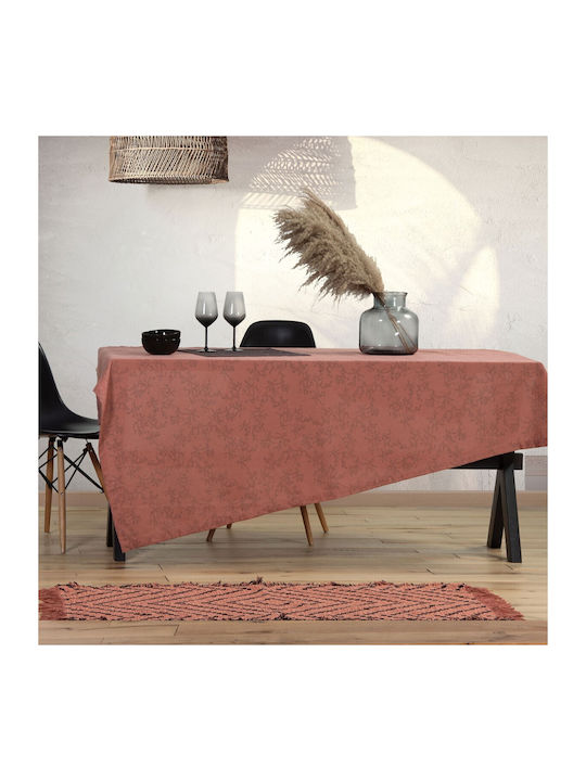 Nef-Nef Homeware Femme Cotton & Polyester Tablecloth Terra 140x240cm