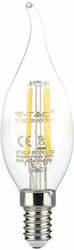 V-TAC Λάμπα LED για Ντουί E14 Θερμό Λευκό 400lm