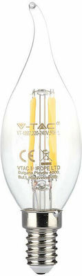 V-TAC LED Lampen für Fassung E14 Warmes Weiß 400lm 1Stück