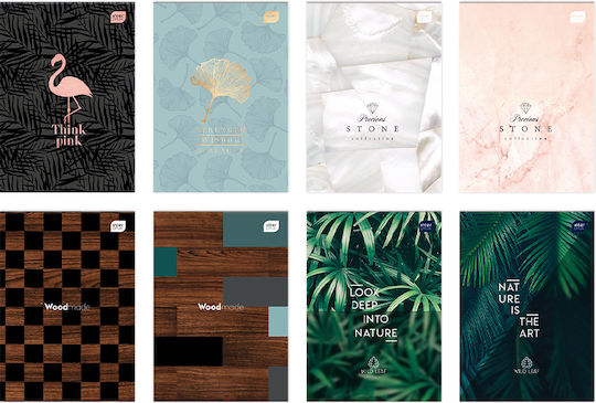 Pocket Notebook 50 Sheets B6 Square (Μiscellaneous Designs/Colors)