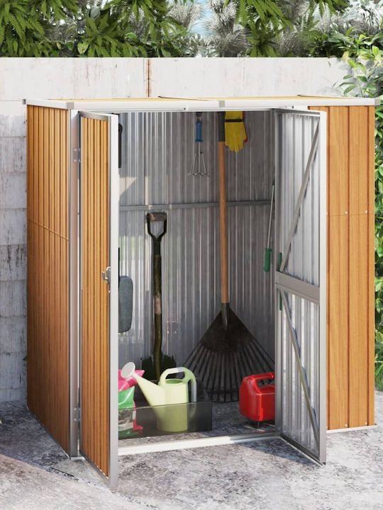 Metallische Gartenhaus Gaalvanisierte Braune M1.61xP0.89xH1.61m