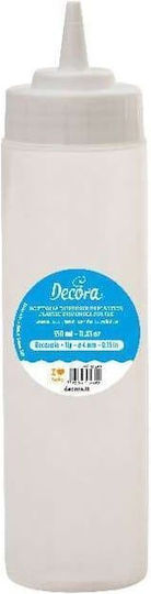 Decora Durchsichtige Flasche für Soße mit einer Kapazität von 350ml