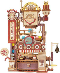 Robotime Wooden Construction Toy Εργοστάσιο Σοκολάτας Kid 14++ years